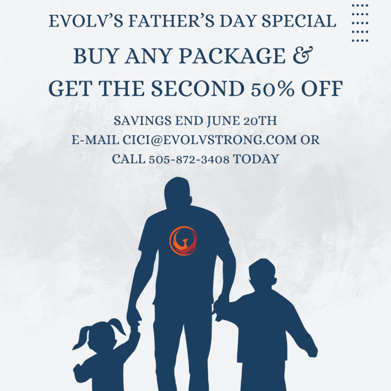 fathers day special evolv strong fitness, personal training albuquerque, weight loss albuquerque, fitness albuquerque, fitness experience