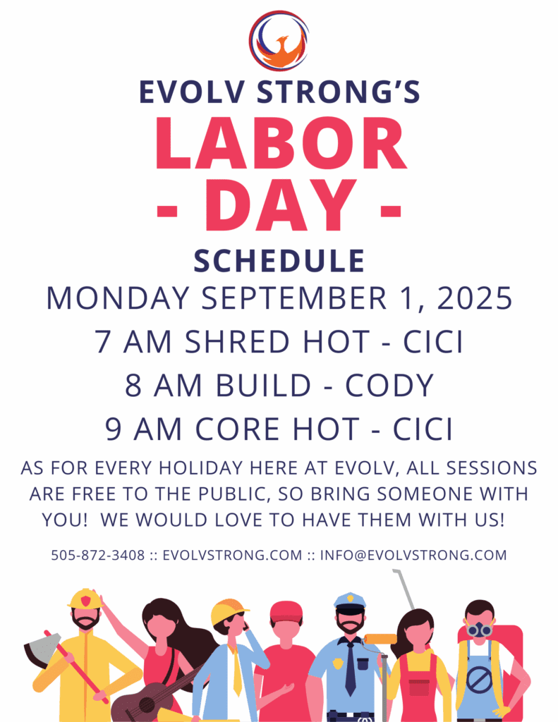 Labor Day Schedule